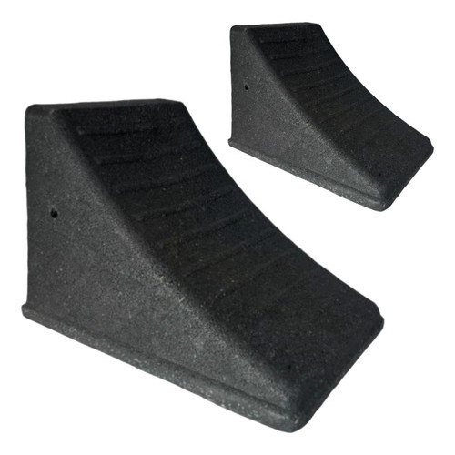 Kit 2 Calços Trava Carro Carreta Nbr 9735 15x15x20cm