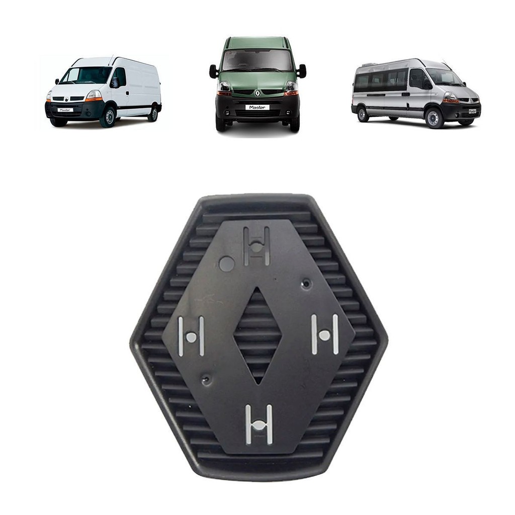 BASE SUPORTE EMBLEMA RENAULT MASTER 2010 A 2013 - ORIGINAL 8200233757
