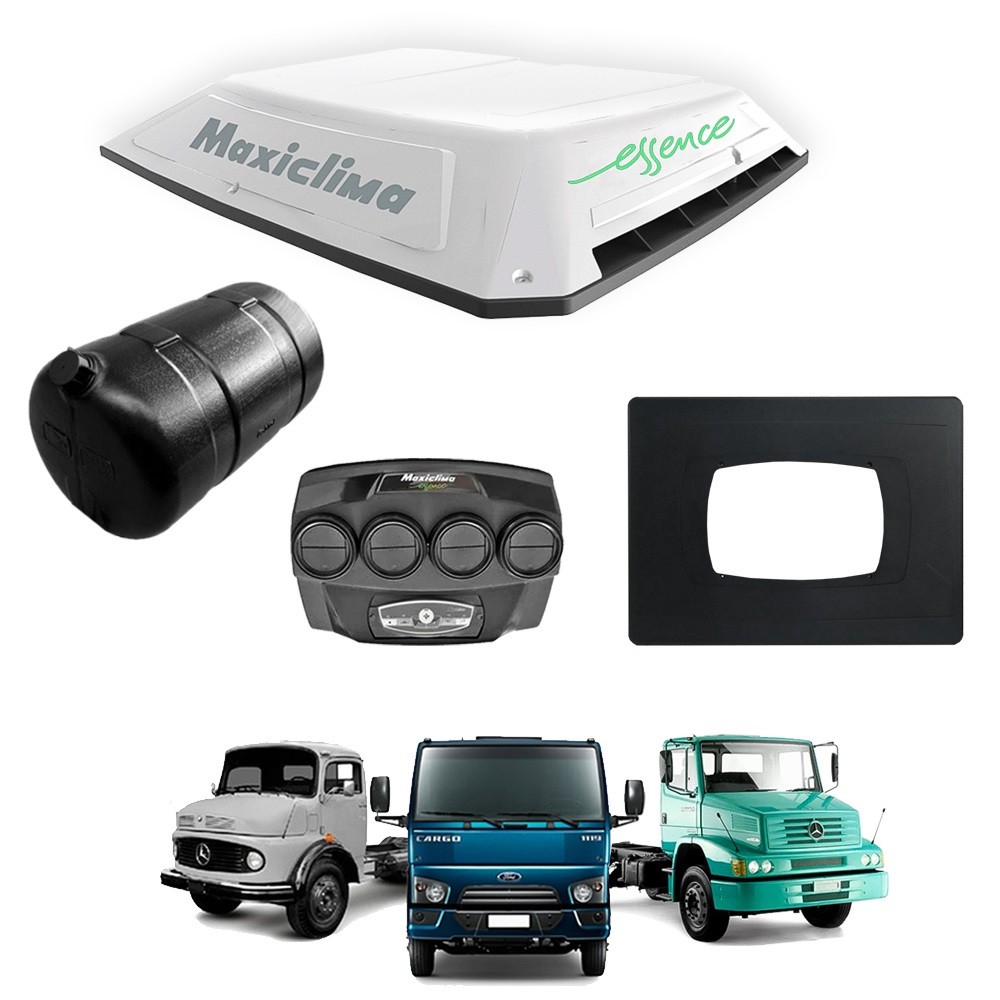 Climatizador Maxiclima Fusion Essence Caminhão Fd Cargo (30150002[4022]), MB 12v - Carroceria em Oferta na Shopee