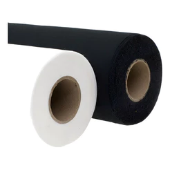Entretela de Malha Travada Termocolante Poliester 60gms Alfaiataria, Camisaria, Confecção