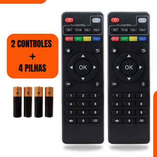 Kit 2 Controle Remoto Para Tv Universal Compativel Com Todas TV Box em Oferta na Shopee