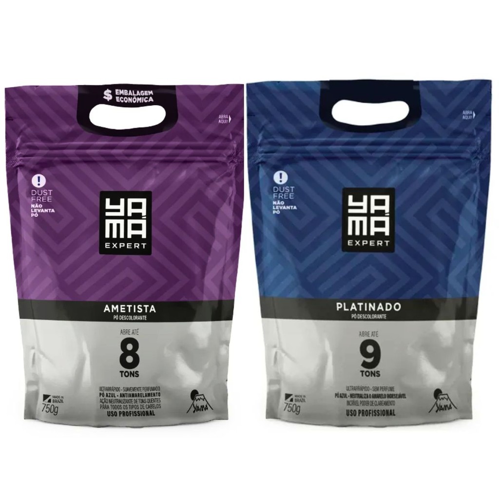 Pó Descolorante Profissional Yamá 750g em Oferta na Shopee