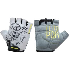 Luva Ciclismo HUPI Eco Dedo Curto Bike Brain