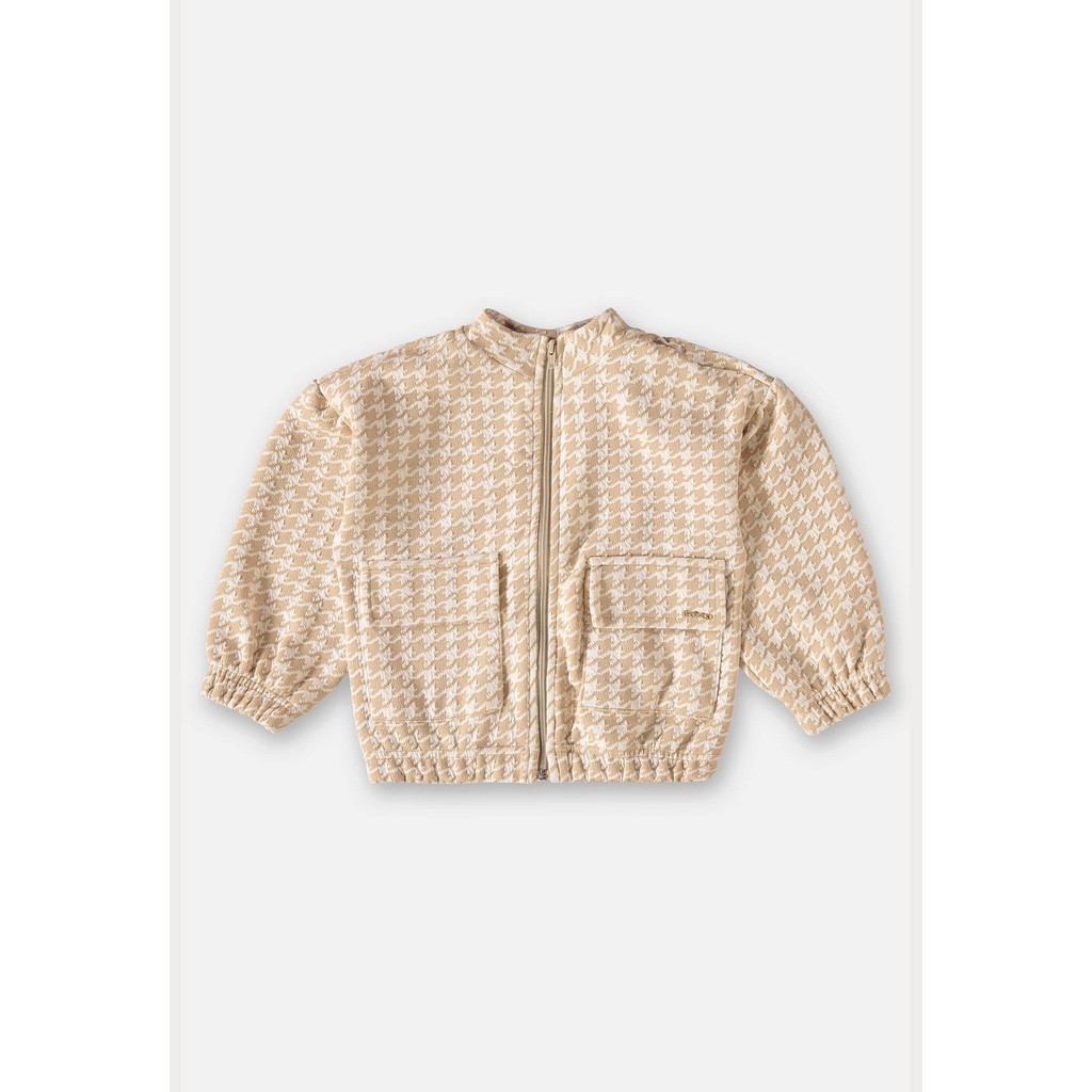 Jaqueta Xadrez Infantil Menina Up Baby em Oferta na Shopee