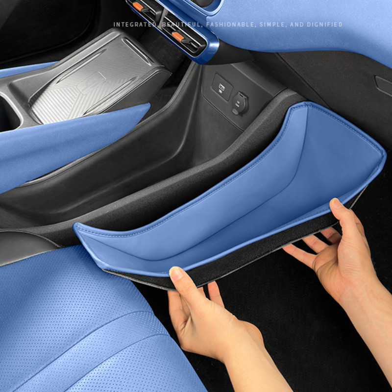 Para BYD Dolphin Mini Original Car Color Controle Central Bolso de armazenamento de camada inferior Resistente a arranhõ