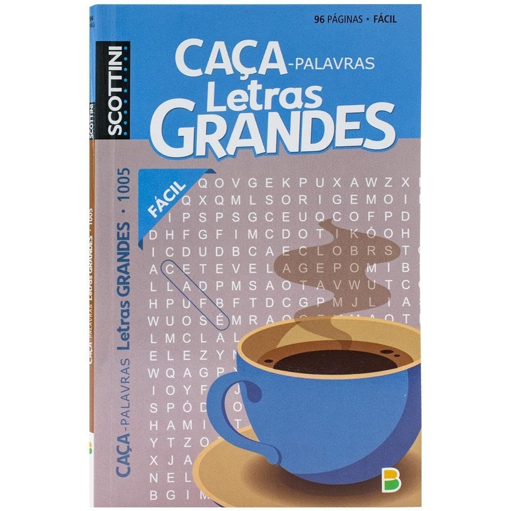 Scottini Caça-palavras | Letras Grandes