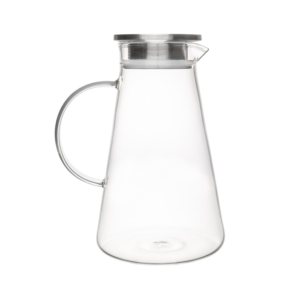 Jarra Wolff de Vidro Borossilicato com Tampa de Metal 2L em Oferta na Shopee