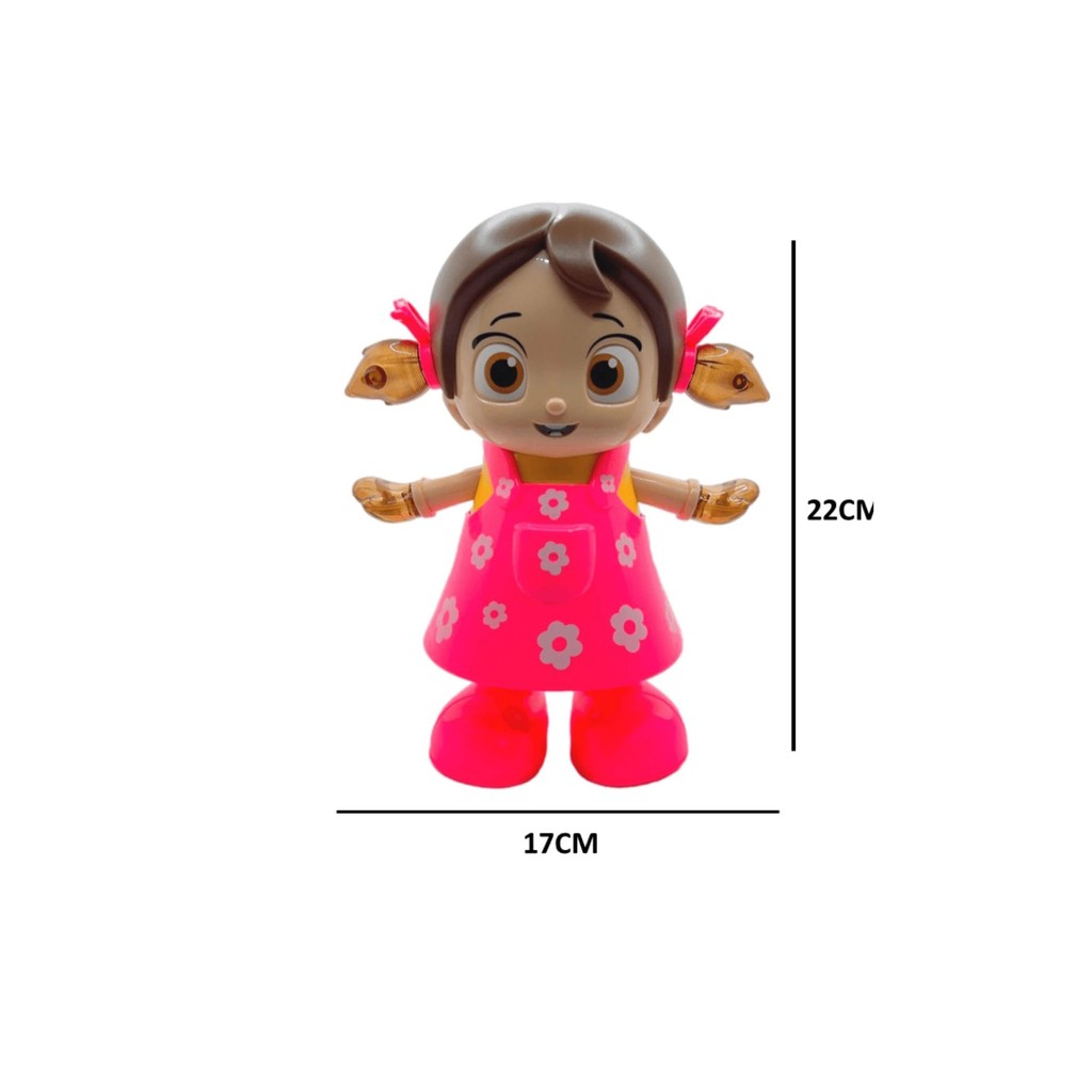 Brinquedo Boneca Fofa Dançarina Musical Luz Dance Girl
