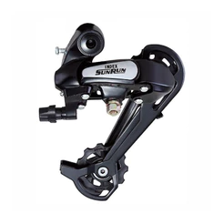 Câmbio Traseiro Bike 6v 7v Index Sunrun Cage Longo 43d Mtb 18v 21v