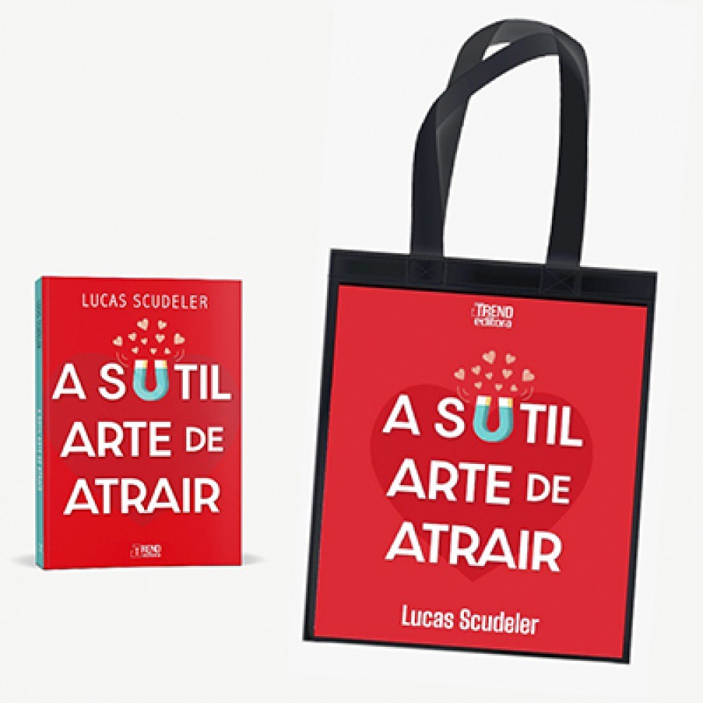 Livro Kit A Sutil Arte de Atrair - Livro + Ecobag Exclusiva