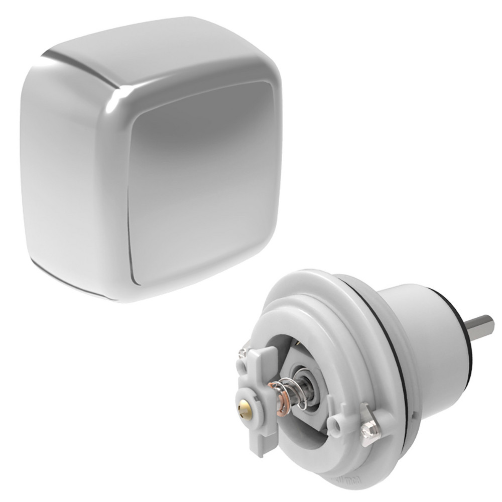 CONJUNTO REPARO P/ VÁLVULA LORENZETTI P21 P41 L20 FT15 C/ ACABAMENTO CROMADO P21