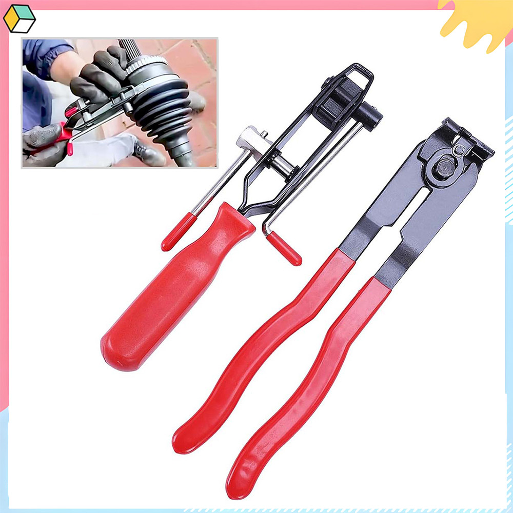Conjunto de ferramentas universais de 2 peças de alicate de braçadeira de bota de junta CV