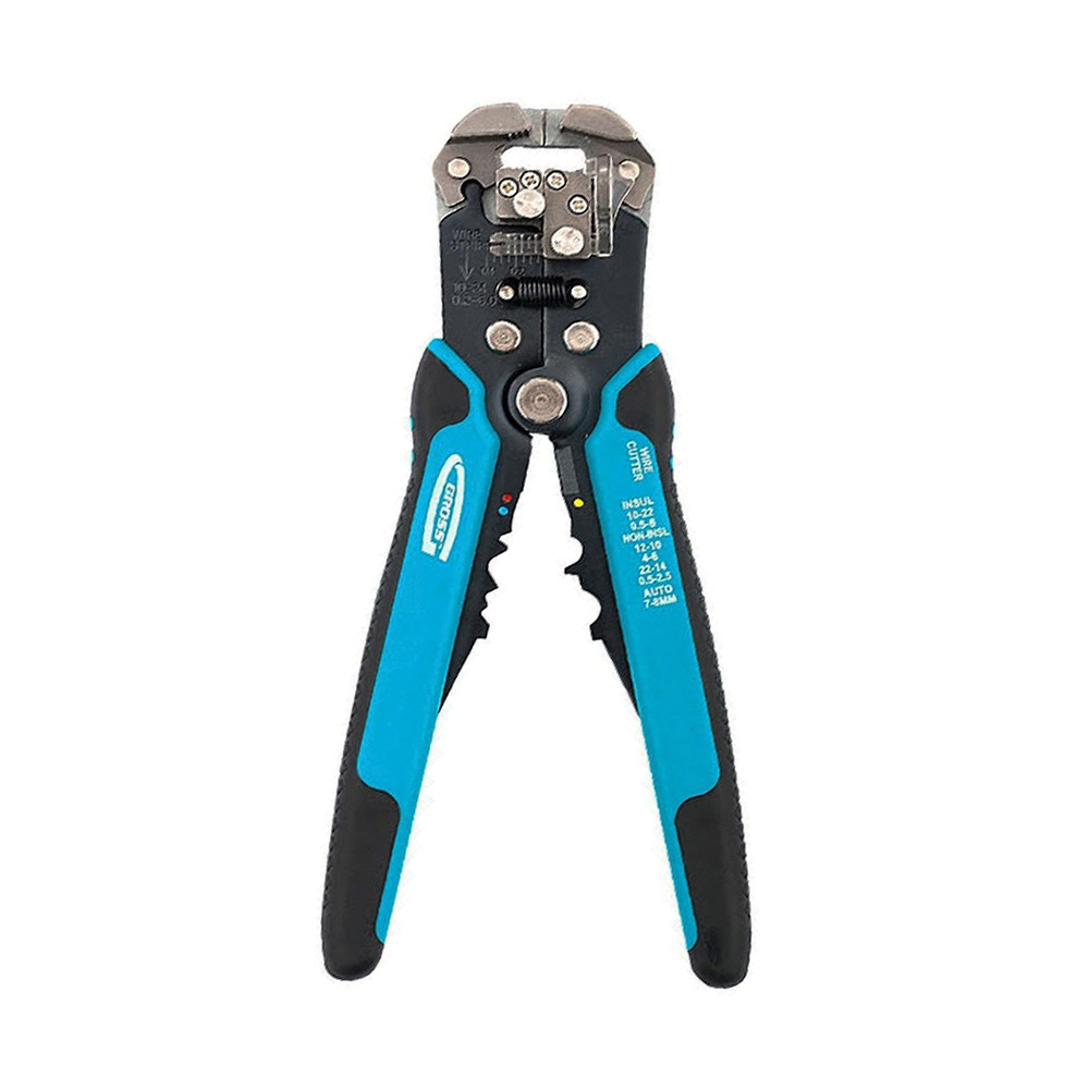 Alicate Eletricista Descascador de Fios Prensa Terminais Gross em Oferta na Shopee
