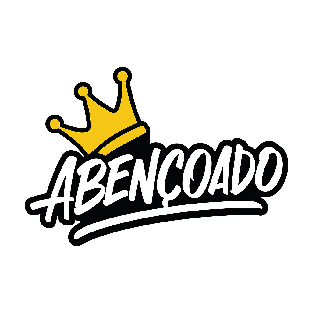 ADESIVO PARA CARRO MOTO E CAMINHÃO 15 CM ABENÇOADO em Oferta na Shopee