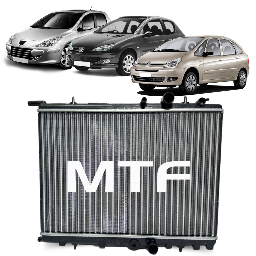 Radiador Mtf Peugeot Xsara 206 1.6 2.0 2003 2007  2011 2015 em Oferta na Shopee