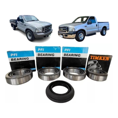 4 Rolamentos Diferencial Silverado 4x2 4x4 Mwm Grand Blazer