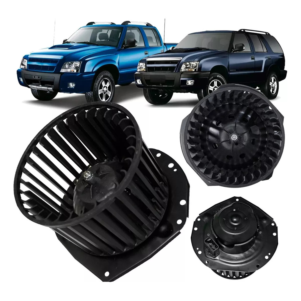 Motor Ventilador Ar Condicionado S10/blazer Até 2012/silvera