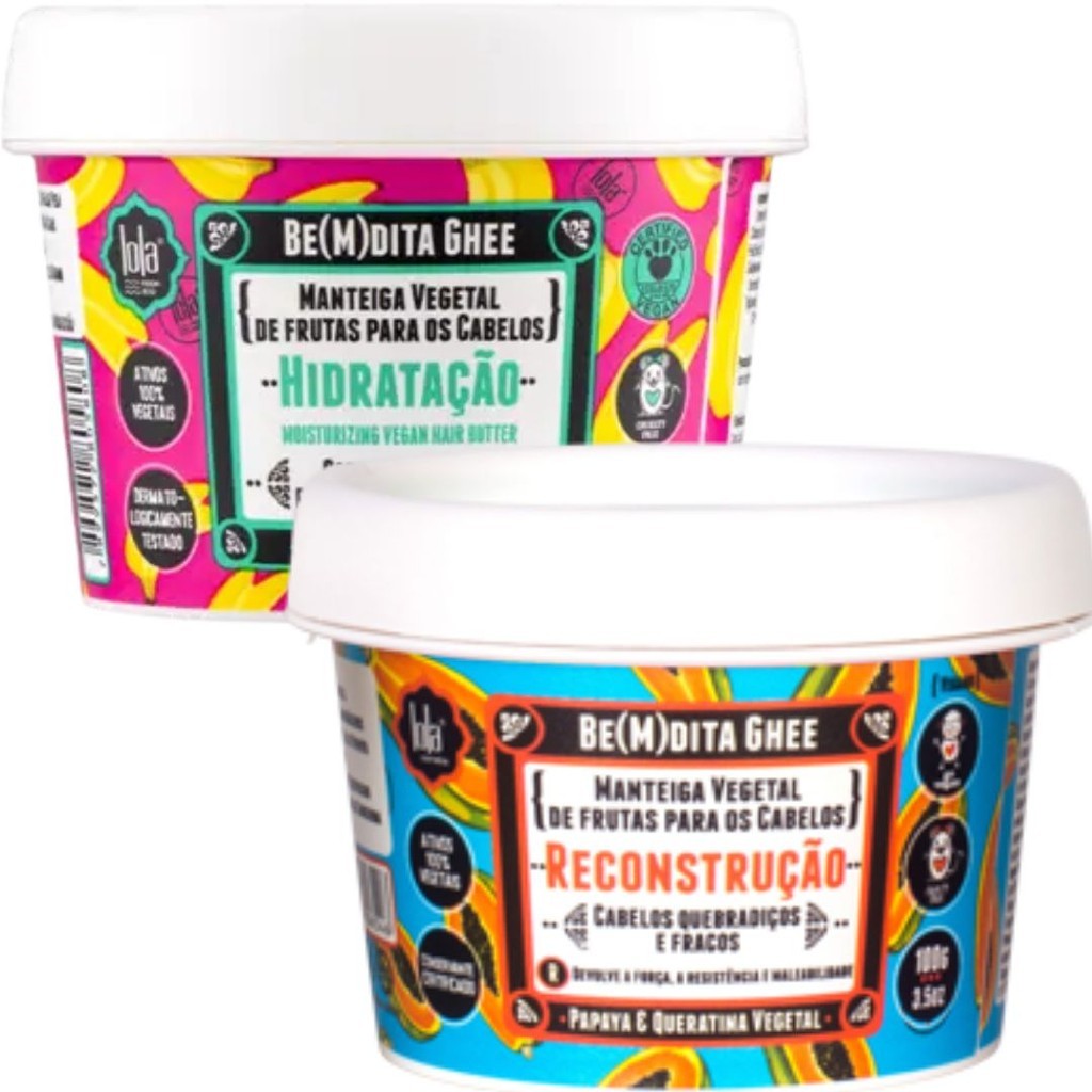 Kit Be(M) Dita 100g  - Hidratação + Reconstrução em Oferta na Shopee