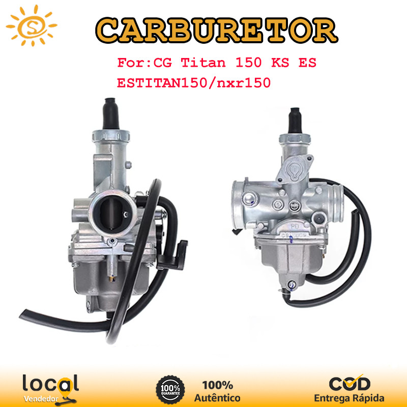 Carburador  para CG Titan 150 e Bros 150 - Compatível com Modelos de 2004 a 2008, Peça Original de Alta Qualidade em Oferta na Shopee
