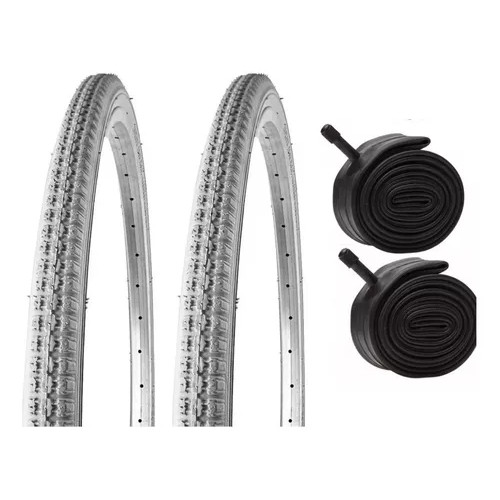 Par Pneus Cadeira De Rodas Aro 24x1.3/8 + Camaras Pirelli Cor cinza em Oferta na Shopee