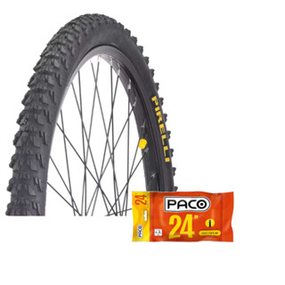 Pneu Bicicleta Bike Aro 24x1.95 Cravo Pirelli Rally Cross + Camara De Ar em Oferta na Shopee