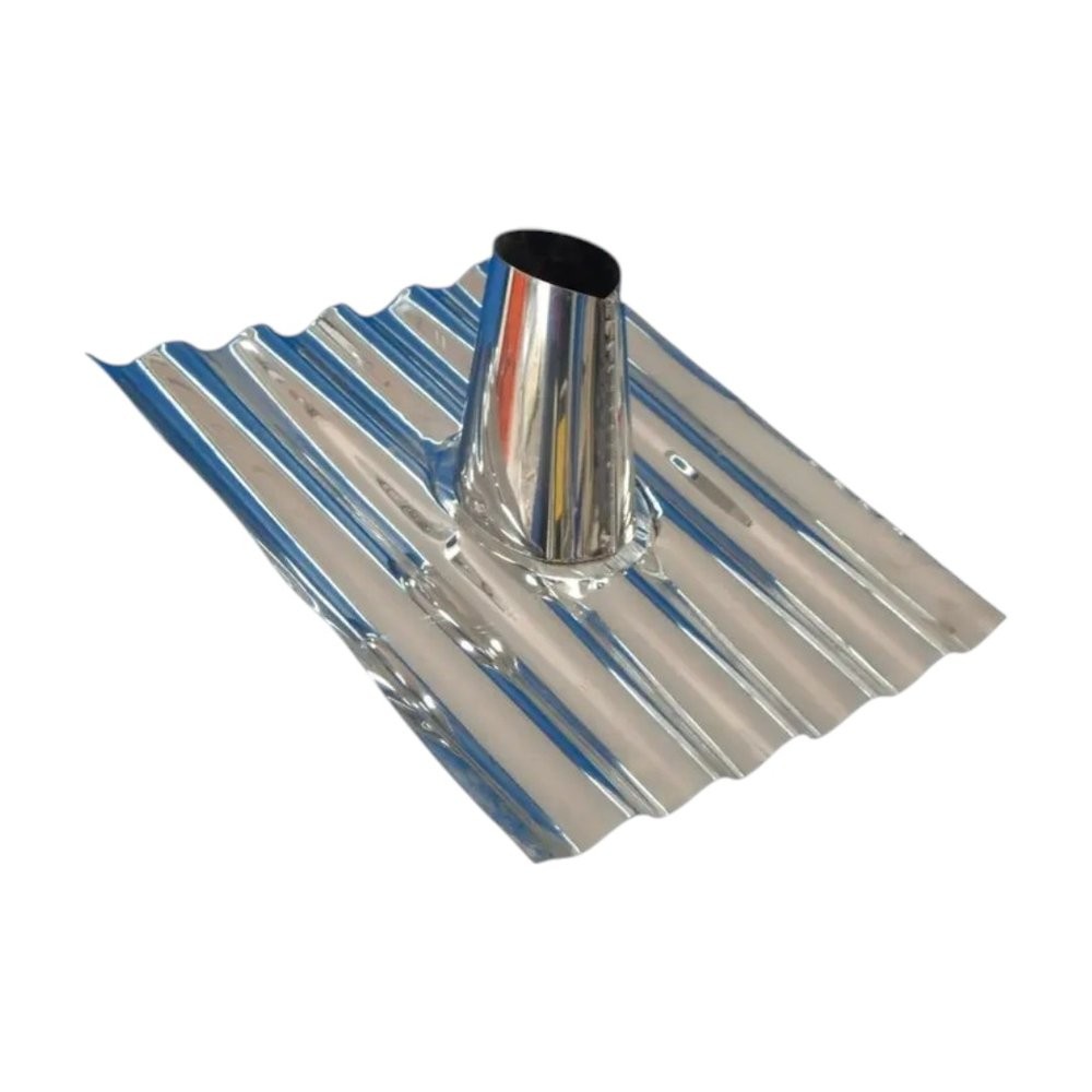 Telha Para Fogão Eternit Ondulada Galvanizada Zatti - 4,0MM