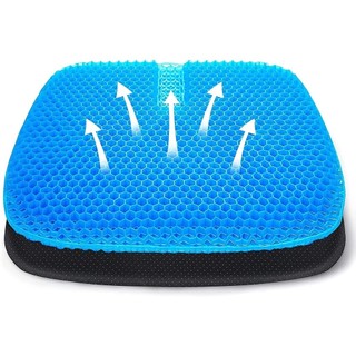 Almofada Capa em Silicone Gel para Assento Banco de Carro Ortopédico