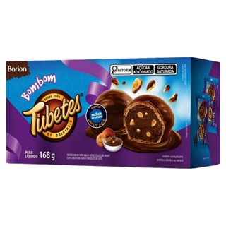 Bombom de Avelã E Flocos De Arroz Com Cobertura Sabor Chocolate Ao Leite 168G - Barion em Oferta na Shopee