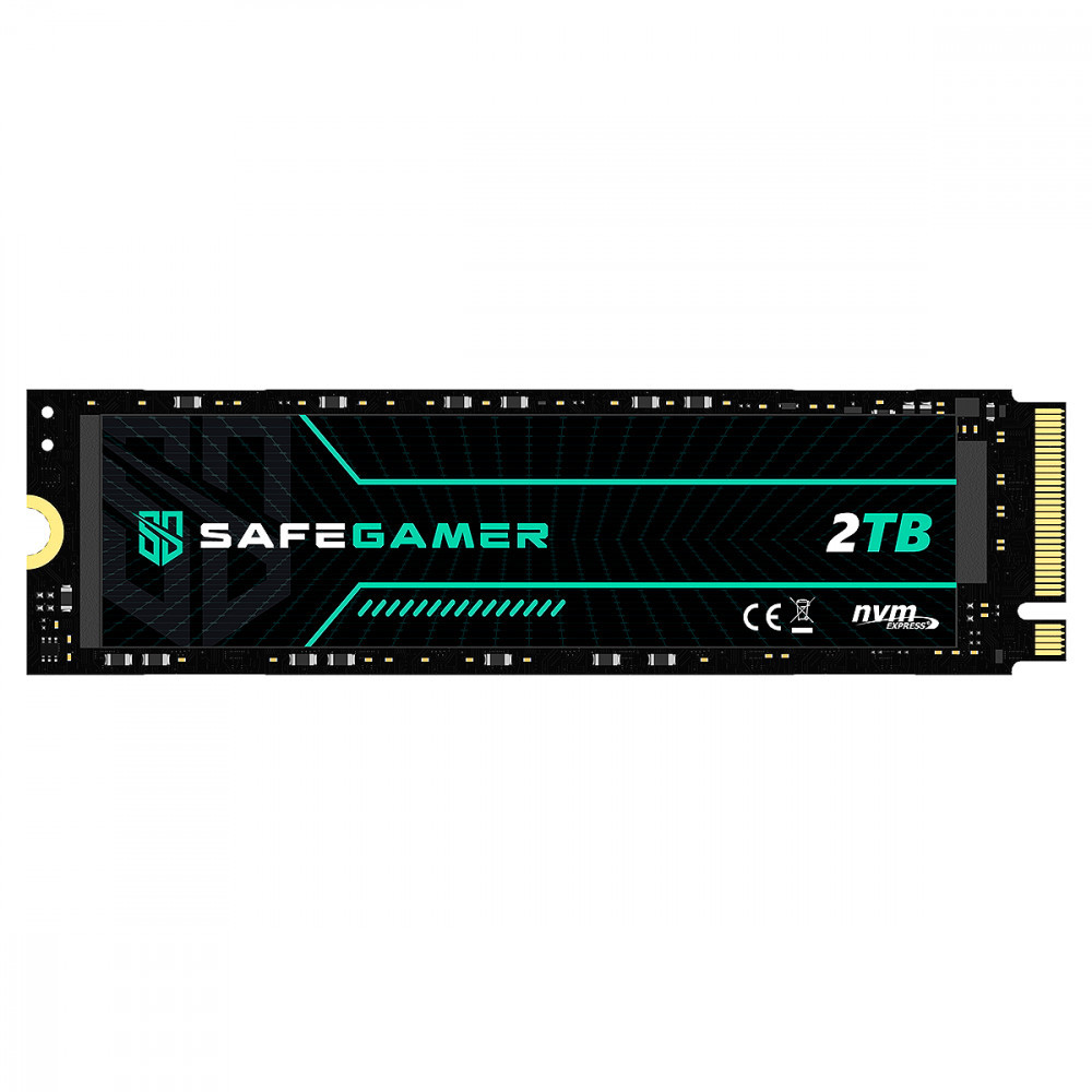 Imagem de SSD Safe Gamer 2TB M.2 2280 NVMe 7200MB/s