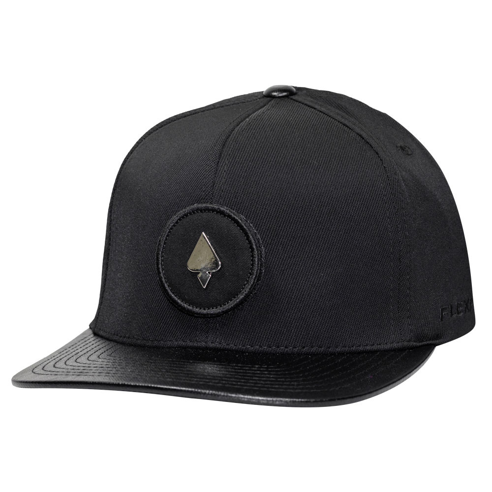 Boné MCD Aba Reta Fitão Strapback Especial Flexfit Velcro Preto