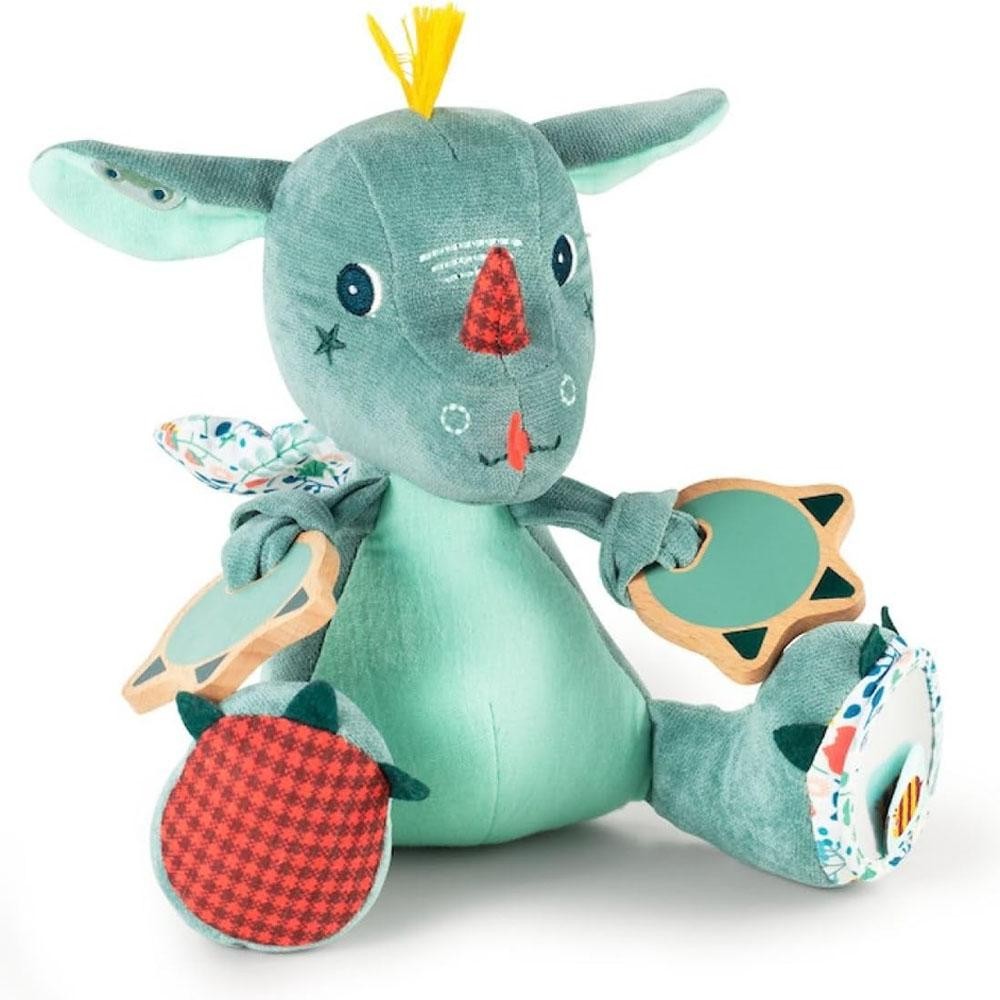 Pelucia Joe o Dragão Gentil Multiatividade Lilliputiens