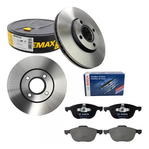 Disco Pastilha De Freio Dianteiro New Ecosport 1.6 16v Sigma em Oferta na Shopee