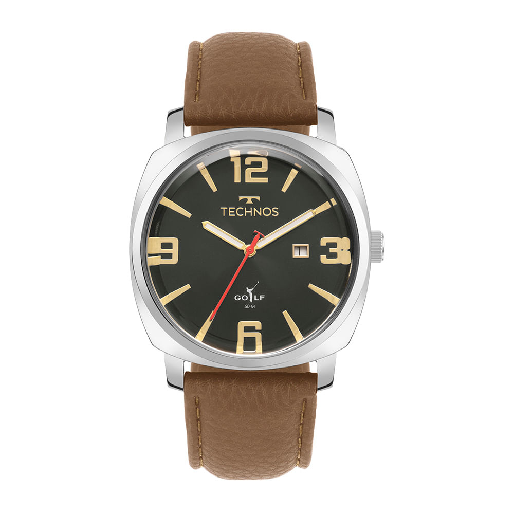 Relógio Technos Masculino Golf Prata - 2115TXP/0P em Oferta na Shopee