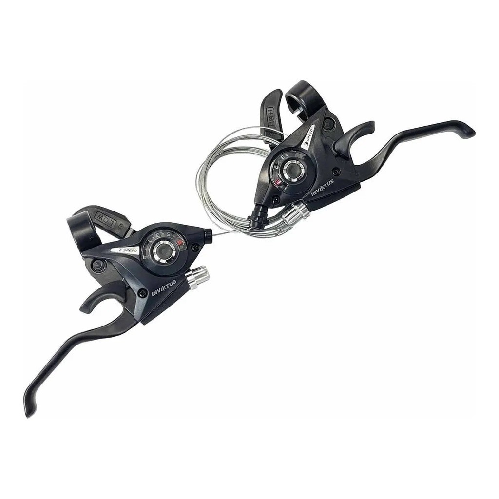 Alavanca Passador Marchas Bicicleta Rapid Fire 21v Alumínio 3x7 Bike Mtb Tipo Shimano em Oferta na Shopee