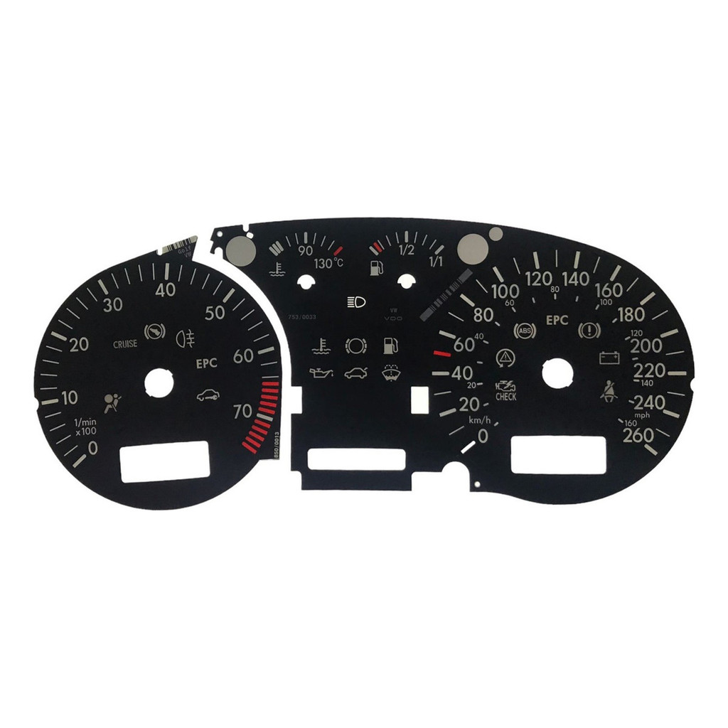 Acetato Do Painel De Instrumentos Vw Golf Bora 2000 2001 2002 2003 2004 2005 2006