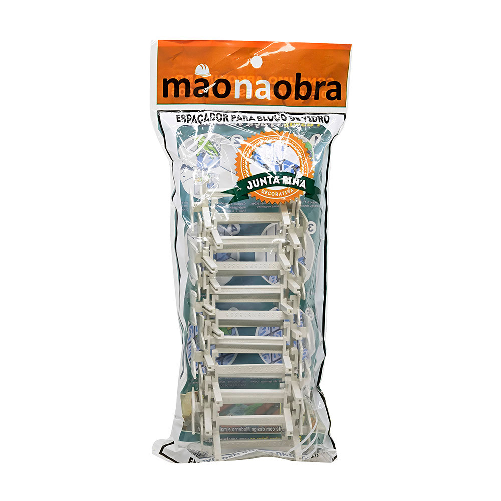 Espaçador Bloco De Vidro Junta Fina - 5mm - C/10un