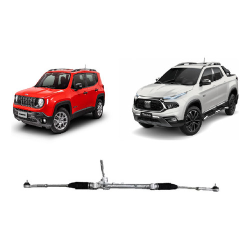 Caixa Setor de Direção Elétrica Renegade, Compass e Toro - 2016 a 2022