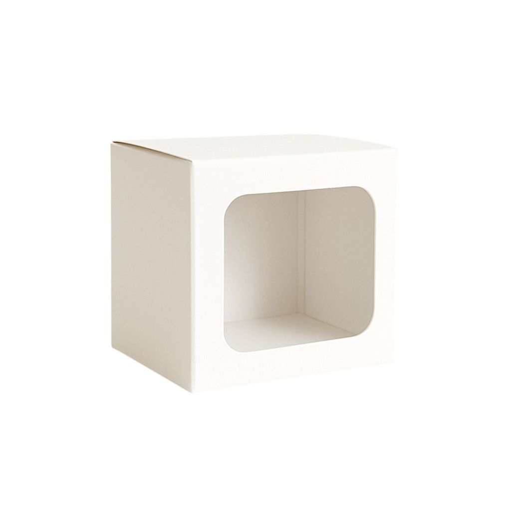 Caixa REF12 COM VISOR 100un + 100 Reforço de Fundo 8x8x8cm