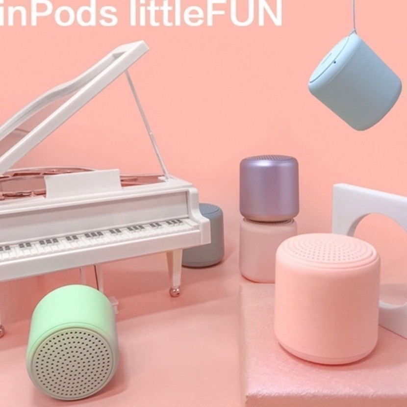 Mini Caixa De Som Tws InPods Bluetooth Macaron Colorido Mini Spkear ORIGINAL ALTOMEX LION SHOP
