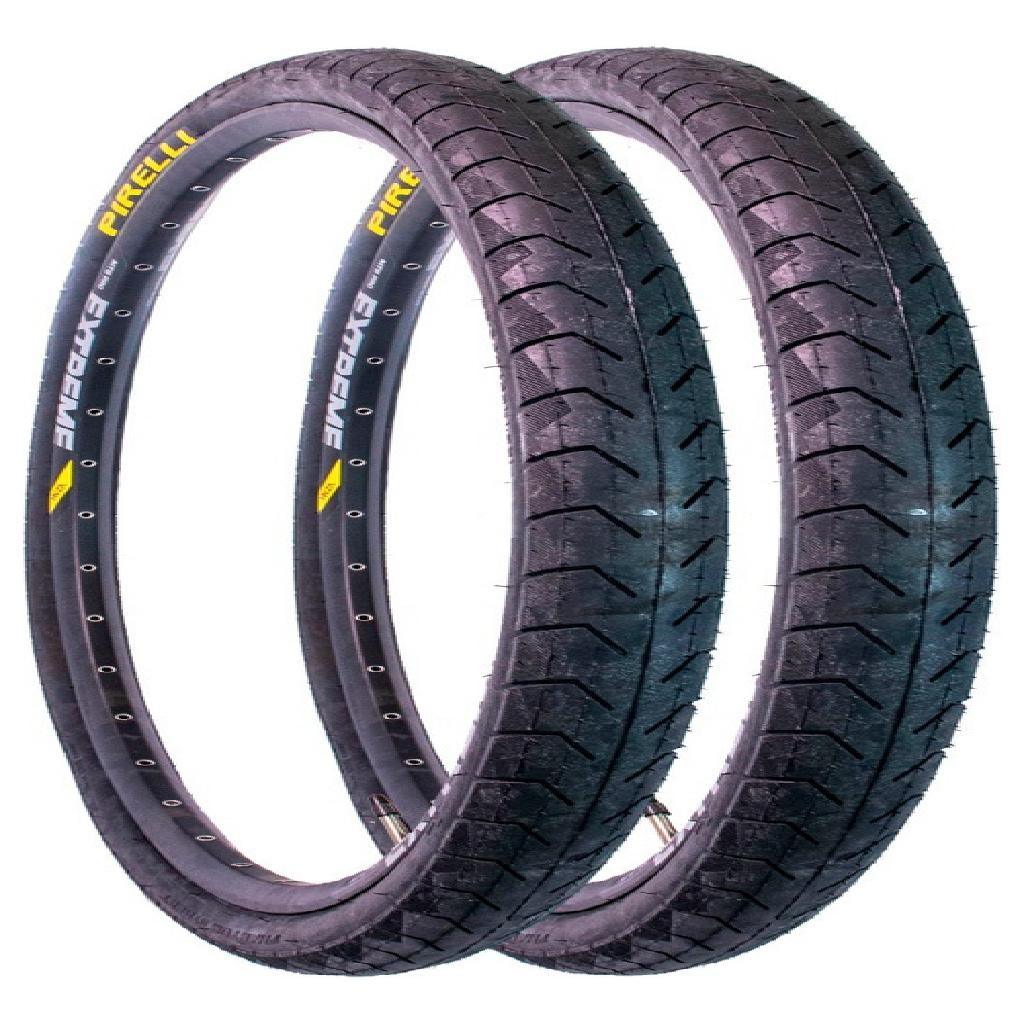 Par Pneu Bicicleta Pirelli Phantom Street Aro 29x1.95 Slick em Oferta na Shopee