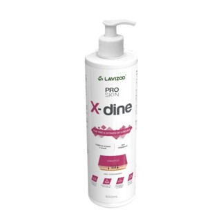 X-Dine Shampoo Clorexidina 500ml Para Cães e Gatos Lavizoo em Oferta na Shopee