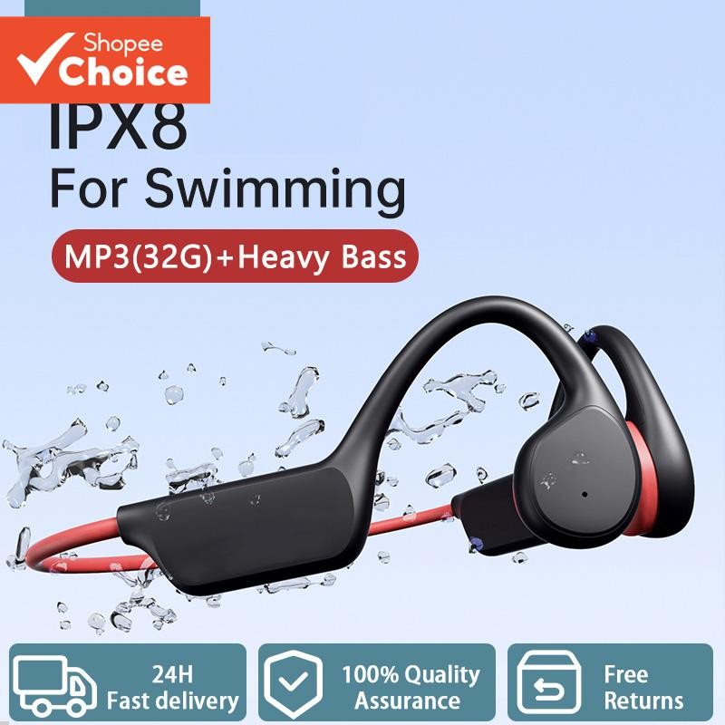 Fones De Ouvido SPRISE X7 De Condução Óssea TWS Sem Fio Bluetooth MP3-Function Não Intra-Auriculares HiFi Surround-Estér