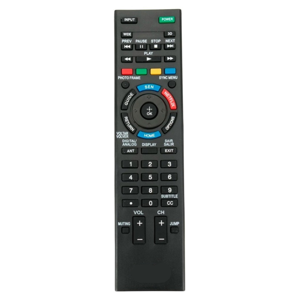 Controle Remoto Compatível Sony Kdl-32hx755 Kdl-32nx655 Kdl-32ex655 Smart 4K