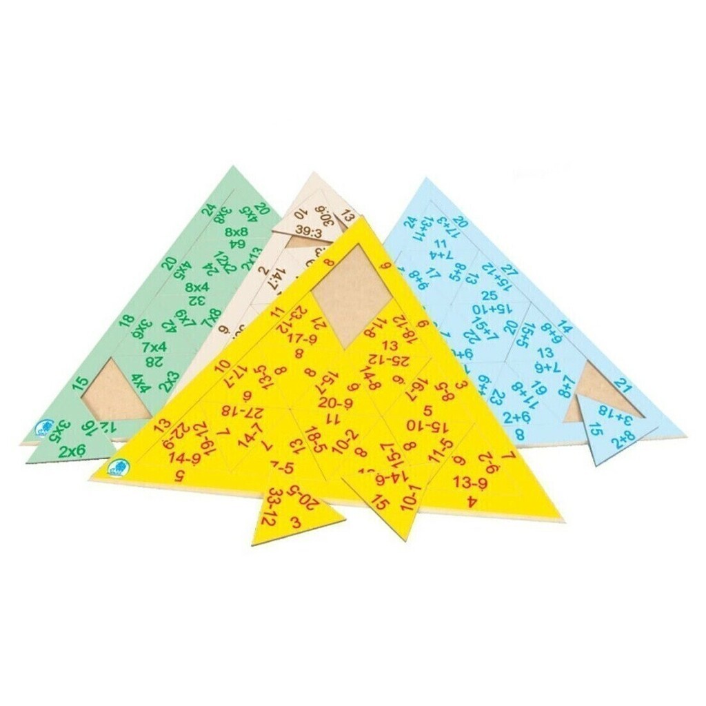 Quebra Cabeça Triangular Multiplicação- Simque