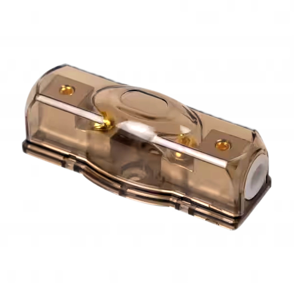 PORTA FUSIVEL MIDI PEQUENO IMPORTADO SOM AUTOMOTIVO MARROM