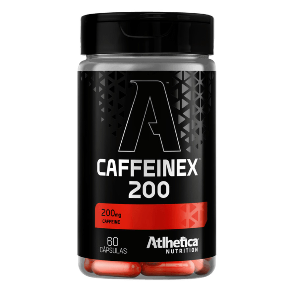 Caffeinex 200mg 60 Capsulas Atlhetica Nutrition em Oferta na Shopee