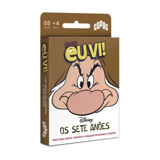 Jogo Eu Vi! Sete Anões Copag 55 Cartas – Diversão e Aprendizado para Crianças em Oferta na Shopee