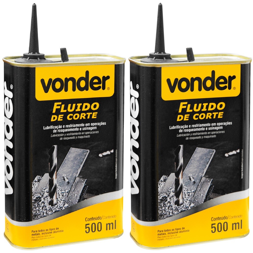 2 Fluido De Corte 500ml Vonder