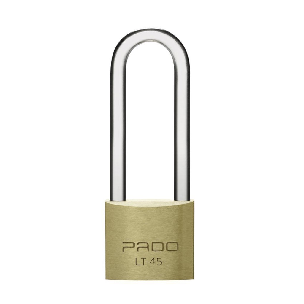 Cadeado Haste Longa de Latão 45mm LT-45 51000655 Blister Pado