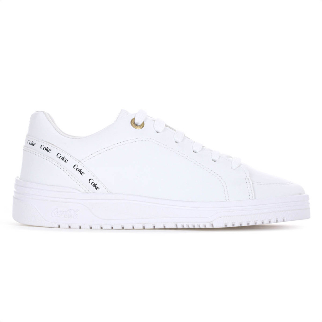 Tênis Coca Cola Squad Town Branco - Feminino em Oferta na Shopee